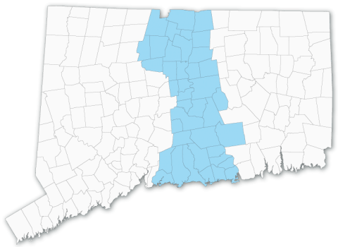 Towns Served by CRT