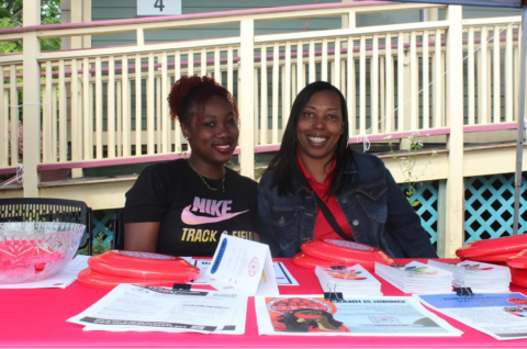 CAANH Tabling event