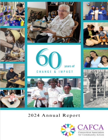 Cover of CAFCA 2024 Annual Report - 60 Years of Change and Impact